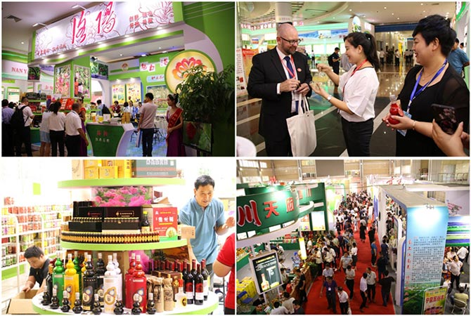 第21届中国农洽会各大展厅热闹开场，国内外客户纷纷点赞