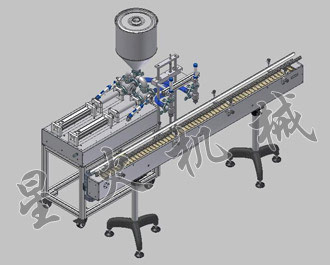 双头辣椒酱自动灌装机